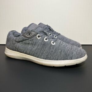 Womens MERINOS Gray Lace Up Low Top Sneakers / Size 7